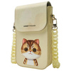 Nimmy torebka na telefon khaki Big Eyed   Pet 2.0 Cat