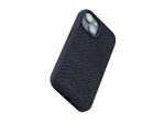 Njord "Salmon Leather MagSafe" Cover for Apple iPhone 15 Pro Max, black