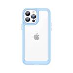 OUTER SPACE CASE FOR IPHONE 13 PRO HARD COVER WITH GEL FRAME BLUE