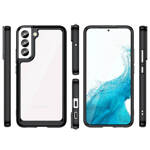 OUTER SPACE CASE FOR SAMSUNG GALAXY S23+ COVER WITH A FLEXIBLE FRAME BLACK