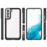 OUTER SPACE CASE FOR SAMSUNG GALAXY S23 COVER WITH A FLEXIBLE FRAME BLACK