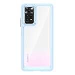 OUTER SPACE CASE FOR XIAOMI POCO X5 5G / REDMI NOTE 12 5G COVER WITH A FLEXIBLE FRAME BLUE