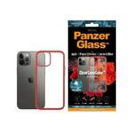 PanzerGlass ClearCase iPhone 12 Pro Max Mandarin Red AB