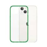 PanzerGlass ClearCase iPhone 13 / 14 / 15 6,1" Antibacterial Military grade Lime 0334