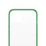 PanzerGlass ClearCase iPhone 13 / 14 / 15 6,1" Antibacterial Military grade Lime 0334