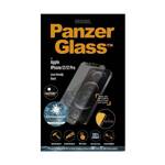 PanzerGlass E2E Microfracture iPhone 12/ 12 Pro CamSlider Case Friendly AntiBacterial czarny/black