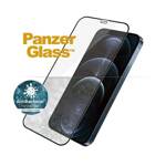 PanzerGlass E2E Super+ iPhone 12 Pro Max Case Friendly AntiBacterial Microfracture czarny/black 2712