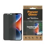 PanzerGlass Ultra-Wide Fit iPhone 14 / 13 Pro / 13 6,1" Privacy Screen Protection Antibacterial P2771