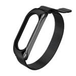 REPLACEMENT METAL WRISTBAND MAGNETIC BRACELET STRAP FOR XIAOMI MI BAND 6 / MI BAND 5 / MI BAND 4 / MI BAND 3 BLACK