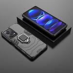 RING ARMOR CASE FOR XIAOMI REDMI NOTE 12 PRO+ ARMORED COVER MAGNETIC HOLDER RING BLACK