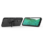 RING ARMOR TOUGH HYBRID CASE COVER + MAGNETIC HOLDER FOR SAMSUNG GALAXY A33 5G BLACK