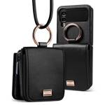 RINGKE SIGNATURE CARD POCKET GALAXY Z FLIP 4 BLACK