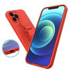 ROPE CASE GEL TPU AIRBAG CASE COVER WITH LANYARD FOR XIAOMI POCO X3 NFC BLUE