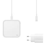 SAMSUNG 15W INDUCTION CHARGER EP-P2400 WITH CHARGER WHITE EP-P2400TWEGEU