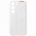 SAMSUNG ETUI SILICONE GRIP CASE FOR GALAXY S23 WHITE BOX