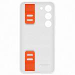 SAMSUNG ETUI SILICONE GRIP CASE FOR GALAXY S23 WHITE BOX