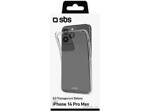 SBS Bumper Edges only, transparent, for iPhone 14 Pro Max