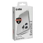 SBS Extreme 2 Mag Cover for iPhone 15 Pro, transparent