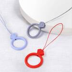 SILICONE LANYARD FOR THE PHONE DIAMOND RING PENDANT FOR A FINGER MINT