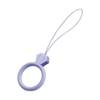 SILICONE PHONE LANYARD RING DIAMOND  LILAC