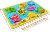 SORTER PUZZLE MAGNETIC GAME FISHING