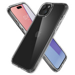 SPIGEN ULTRA HYBRID IPHONE 15 PLUS CRYSTAL CLEAR