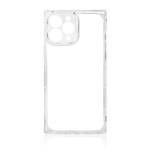 SQUARE CLEAR CASE CASE FOR IPHONE 13 PRO MAX TRANSPARENT GEL COVER