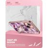 SUPCASE IBLSN COSMO SNAP IPHONE 13 MARBLE PURPLE