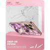 SUPCASE IBLSN COSMO SNAP IPHONE 13 PRO MARBLE PURPLE