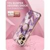 SUPCASE IBLSN COSMO SNAP IPHONE 13 PRO MARBLE PURPLE