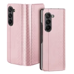 Samsung Galaxy Z Fold5 5G Dux Ducis Bril Wallet Flip Leather Case - Pink