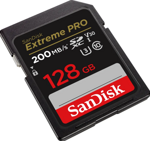 SanDisk karta pamięci 128GB Extreme Pro SDXC C10 V30 UHS-I U3