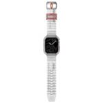 Skinarma pasek+etui Saido 2in1 Apple      Watch 45/44mm przezroczysty/clear