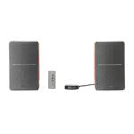 Speakers 2.0 Edifier R1280T with Smart Wi-Fi Audio Streamer WiiM Mini (brown)