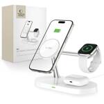 TECH-PROTECT A12 3IN1 MAGNETIC MAGSAFE WIRELESS CHARGER WHITE