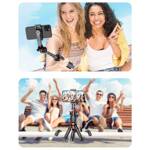 TECH-PROTECT L07S BLUETOOTH SELFIE STICK FLEXIBLE TRIPOD BLACK