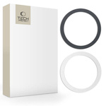 TECH-PROTECT MAGMAT MAGSAFE UNIVERSAL MAGNETIC RING 2-PACK BLACK & SILVER