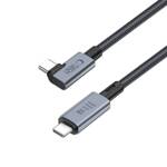 TECH-PROTECT ULTRABOOST MAX ”L” USB 4.0 8K 40GBPS TYPE-C CABLE PD240W 150CM GREY