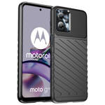 THUNDER CASE CASE FOR MOTOROLA MOTO G13 SILICONE ARMOR CASE BLACK