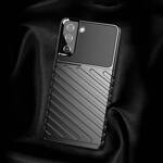 THUNDER CASE FLEXIBLE ARMORED COVER FOR SAMSUNG GALAXY S22 + (S22 PLUS) BLACK