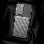 THUNDER CASE FLEXIBLE ARMORED COVER FOR SAMSUNG GALAXY S22 ULTRA BLACK