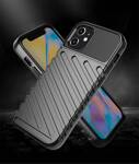 THUNDER CASE FLEXIBLE TOUGH RUGGED COVER TPU CASE FOR IPHONE 12 MINI BLACK