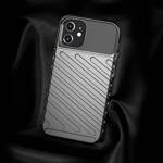 THUNDER CASE FLEXIBLE TOUGH RUGGED COVER TPU CASE FOR IPHONE 12 MINI BLACK