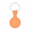 TTECH-PROTECT ICON ELASTIC CASE KEY RING PENDANT FOR APPLE AIRTAG LOCATOR ORANGE