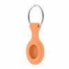 TTECH-PROTECT ICON ELASTIC CASE KEY RING PENDANT FOR APPLE AIRTAG LOCATOR ORANGE