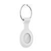 TTECH-PROTECT ICON ELASTIC CASE KEY RING PENDANT FOR APPLE AIRTAG LOCATOR WHITE