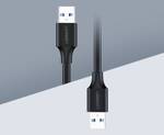 UGREEN CABLE USB 2.0 CABLE (MALE) - USB 2.0 (MALE) 0.5 M BLACK (US128 10308)