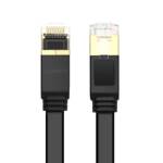 UGREEN FLAT CABLE INTERNET NETWORK CABLE ETHERNET PATCHCORD RJ45 CAT 7 STP LAN 10 GBPS 10M BLACK (NW106 11265)