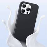 UGREEN LP627 SILKY SILICONE PROTECTIVE CASE RUBBER FLEXIBLE SILICONE PHONE CASE FOR IPHONE 14 PRO BLACK (90921)