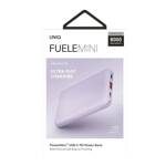 UNIQ Powerbank Fuele mini 8000mAh USB-C 18W PD Fast charge lawendowy/lavender